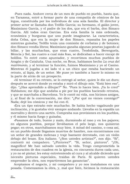 Aurora Roja de Pio Baroja - Editorial Aldevara