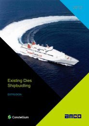 Existing Dies Shipbuidling 2012 - AMCO Metall-Service Gmbh