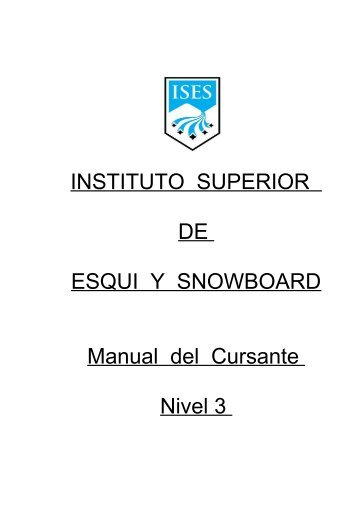 Manual del Cursante Nivel 3 - ISES