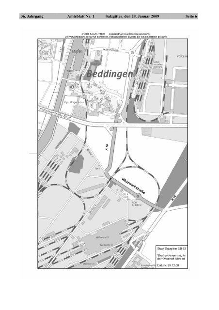 Amtsblatt Nr. 01/2009 - Stadt Salzgitter