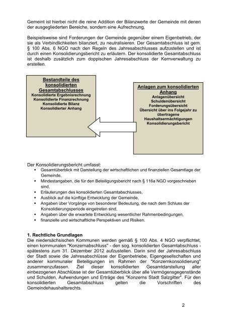 Mitteilungsvorlage 4593/15 zum Gesamtabschluss - Stadt Salzgitter