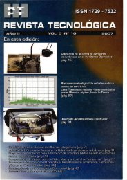 revista tecnológica - UMSA