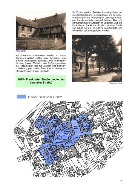 Altstadtsanierung Teil 1 - Stadt Salzgitter