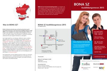 BONA SZ Ausbildungsmesse 2013 - Wir-sind-bildung.de