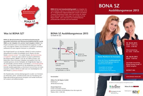 BONA SZ Ausbildungsmesse 2013 - Wir-sind-bildung.de