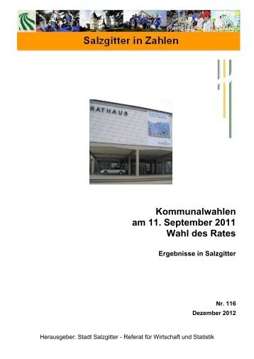 Ratswahl 2011 - Stadt Salzgitter