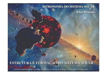 ESTRUTURA E FORMAÇÃO DO SISTEMA SOLAR ... - USP