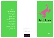 Flyer Salon Salder 2012 - Stadt Salzgitter