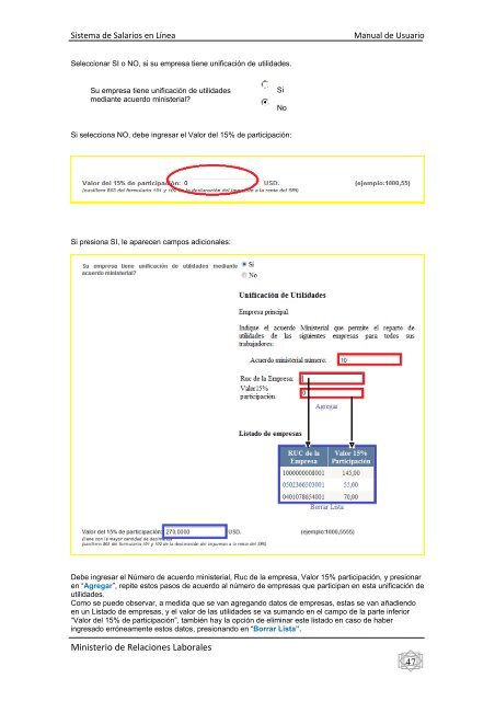 Sistema de Salarios - sistema salarial mrl