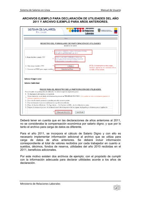 Sistema de Salarios - sistema salarial mrl