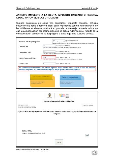 Sistema de Salarios - sistema salarial mrl