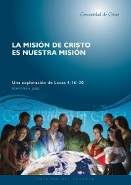 LA MISIÓN DE CRISTO ES NUESTRA MISIÓN