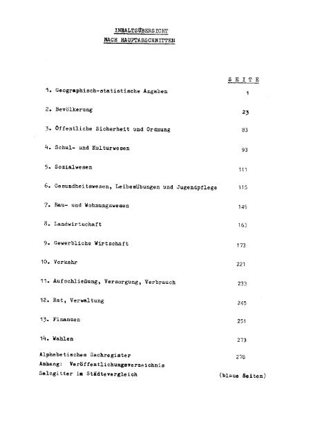Statistisches Jahrbuch 1990 - Stadt Salzgitter