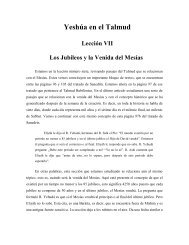 Yeshúa en el Talmud – Lección VII, por Joseph ... - El Mundo Bíblico