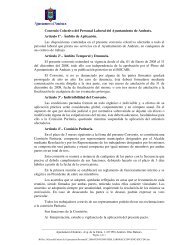 Convenio Colectivo del Personal Laboral del Ayuntamiento de ...