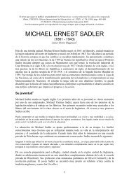 Michael Ernest Sadler - International Bureau of Education - Unesco