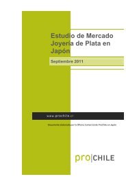 Estudio de Mercado Joyería de Plata en Japón - ProChile