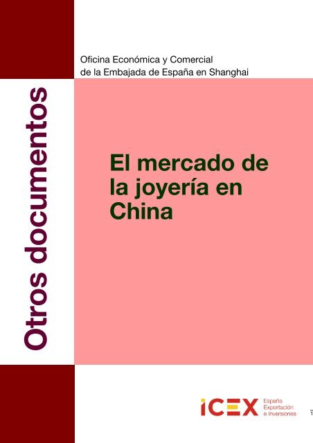 El mercado de la joyería en China - Oficinas Comerciales