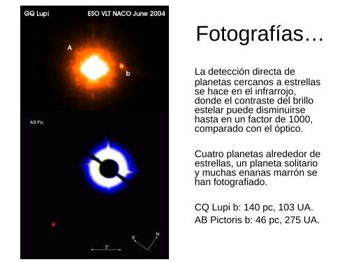 Métodos de Detección de Planetas Extrasolares