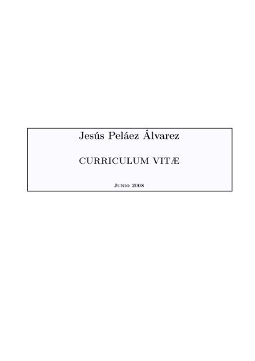 Jesús Peláez Álvarez - ETSIA - Universidad Politécnica de Madrid