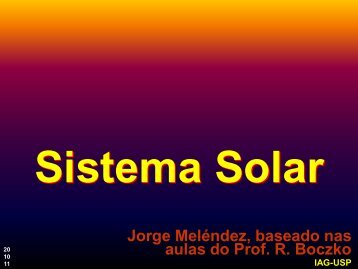 Sistema Solar - USP