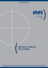 (METALES TÓXICOS EN JOYERÍA - AIAS