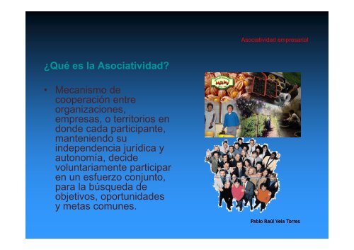 Asociatividad Empresarial