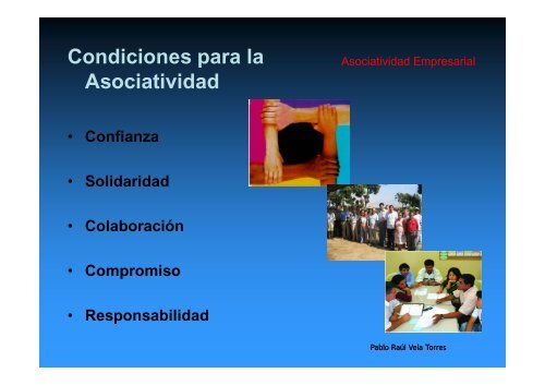 Asociatividad Empresarial