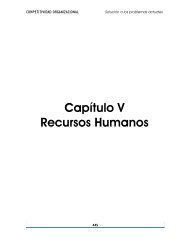 Capítulo V Recursos Humanos - Universidad Michoacana de San ...