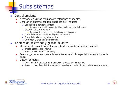 Aeronaves y Vehículos Espaciales - Departamento de Ingeniería ...