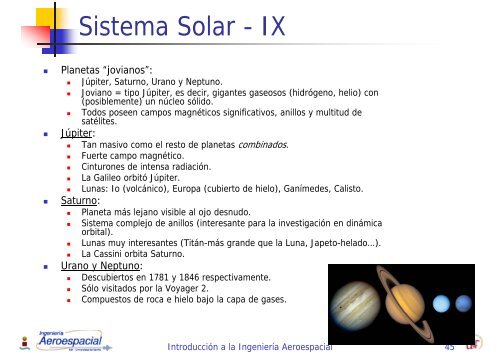 Aeronaves y Vehículos Espaciales - Departamento de Ingeniería ...