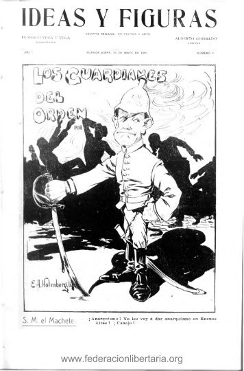 1909, mayo. Año I, nº 2. - Federacion Libertaria Argentina