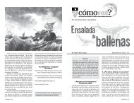 No. 161, p. 16, Ensalada de ballenas - Cómo ves? - UNAM