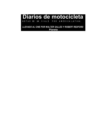 Diarios de motocicleta