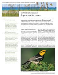 Especies Amenazadas de Preocupación Común