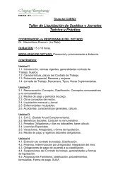 Taller de Liquidación de Sueldos y Jornales Teórico y Práctico - CPBA