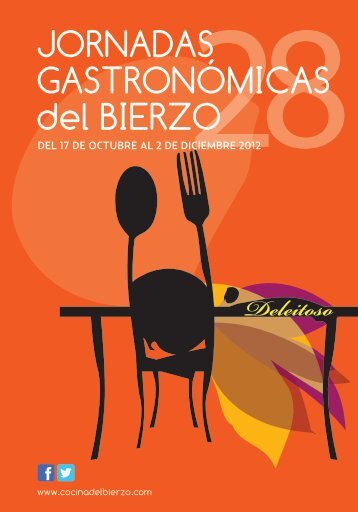 Programa XXVIII Jornadas Gastronómicas del Bierzo - Consejo ...