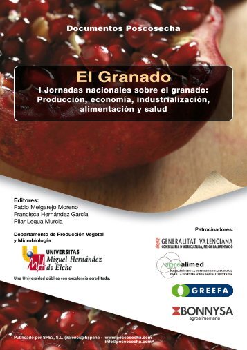 I Jornadas sobre el granado - Departamento de Producción Vegetal ...