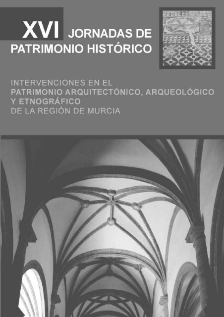 XVI Jornadas Patrimonio - Arqueomurcia.com