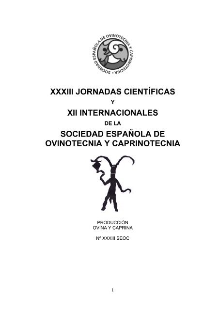 XXXIII JORNADAS CIENTÍFICAS XII INTERNACIONALES ... - SEOC