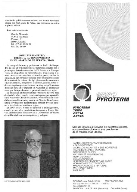 ciencia y «perestroika - Boletines Sociedad de Cerámica y Vidrio ...