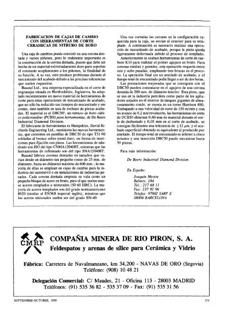 ciencia y «perestroika - Boletines Sociedad de Cerámica y Vidrio ...