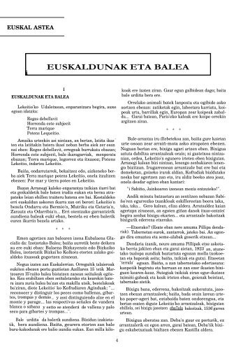 EUSKALDUNAK ETA BALEA - Euskerazaintza