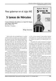 “Para gobernar en el siglo XXI. 5 tareas de Hércules” Felipe Arocena