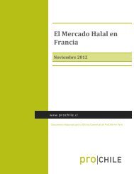 2012 Estudio de Mercado Alimentos Halal - ProChile