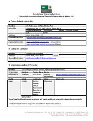 ficha de información - Portal de Participación Social de la Secretaría ...