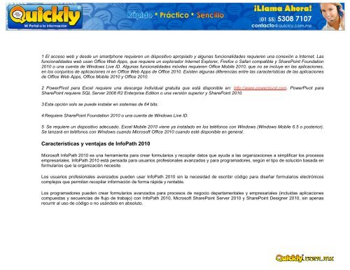 Productos y Servicios Microsoft - Quickly.com.mx