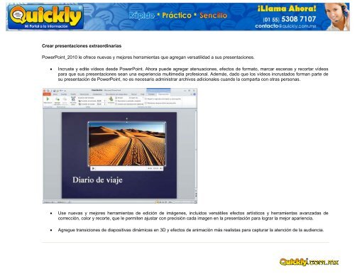 Productos y Servicios Microsoft - Quickly.com.mx