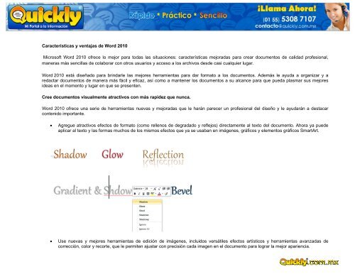 Productos y Servicios Microsoft - Quickly.com.mx