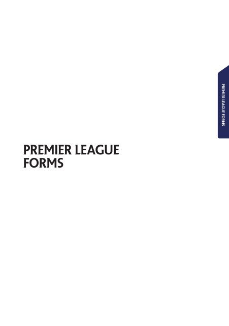 PREMIER LEAGUE